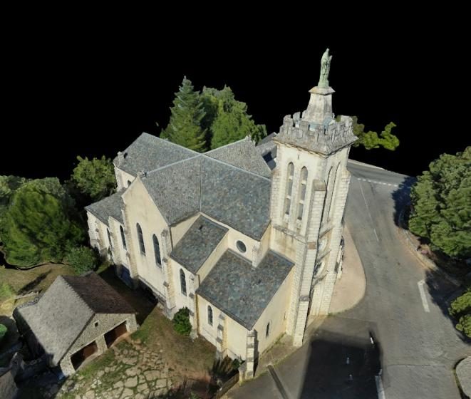 Résultat : relevé drone — Saint-Martin du Massegros