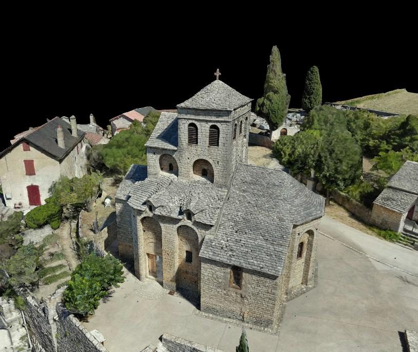 Relevé 3D par drone — Patrimoine et monuments historiques